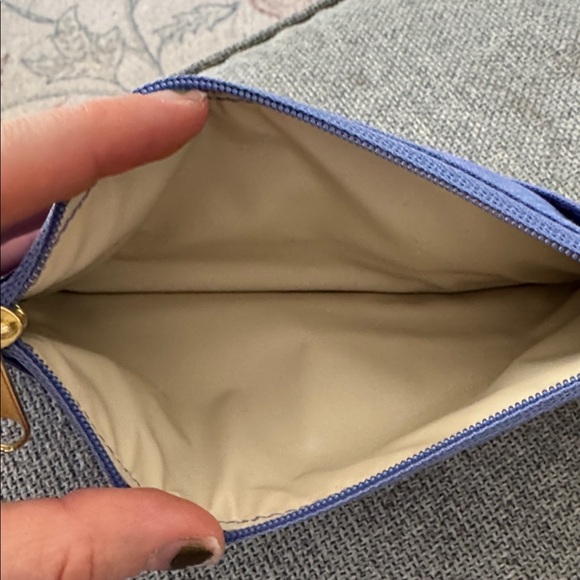 Canvelle Purple Card Holder Long Wallet slim - Picture 4 of 5